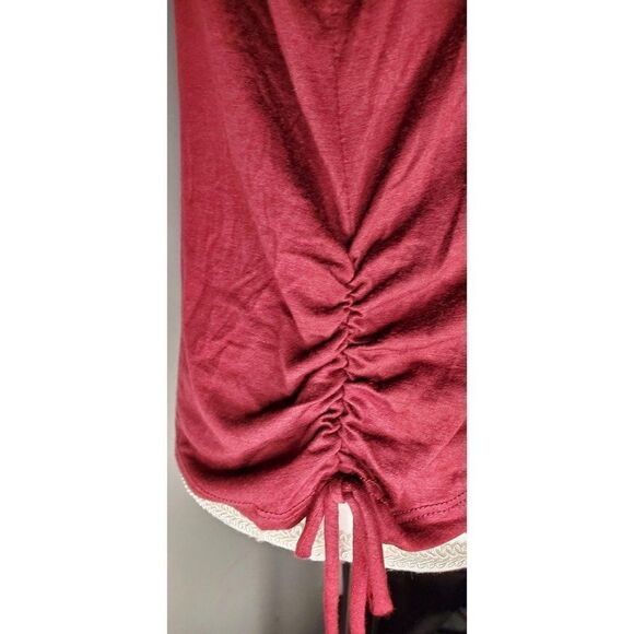 Rebellious One Long Sleeve Side Scrunch T-Shirt  L - Picture 3 of 7